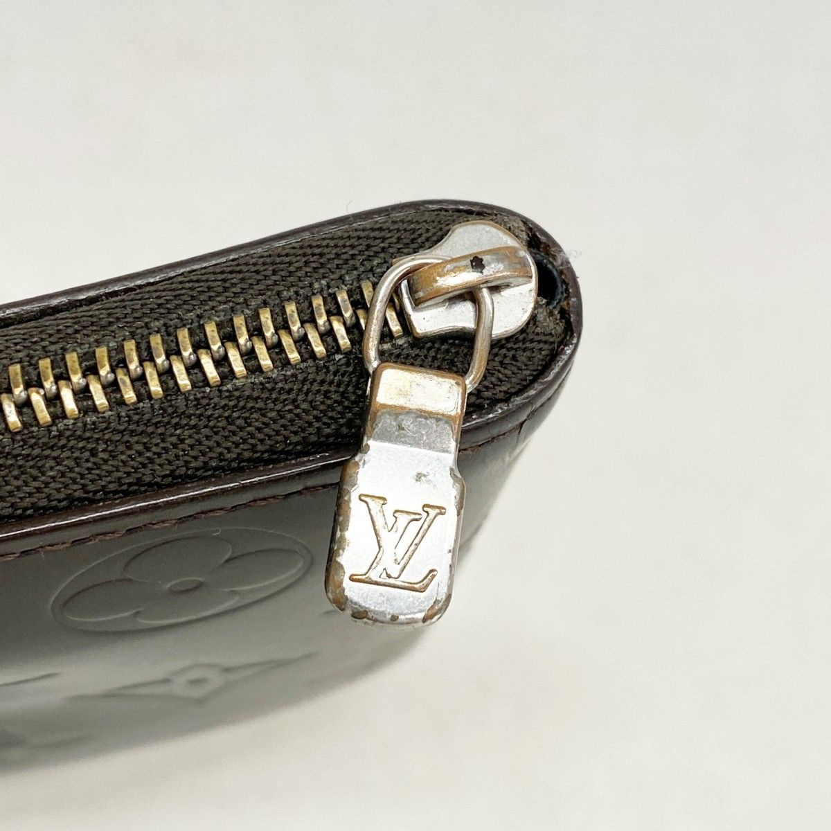 Louis Vuitton Wallet Monogram Glace Leather Porto Viemonesip Cafe — view 8