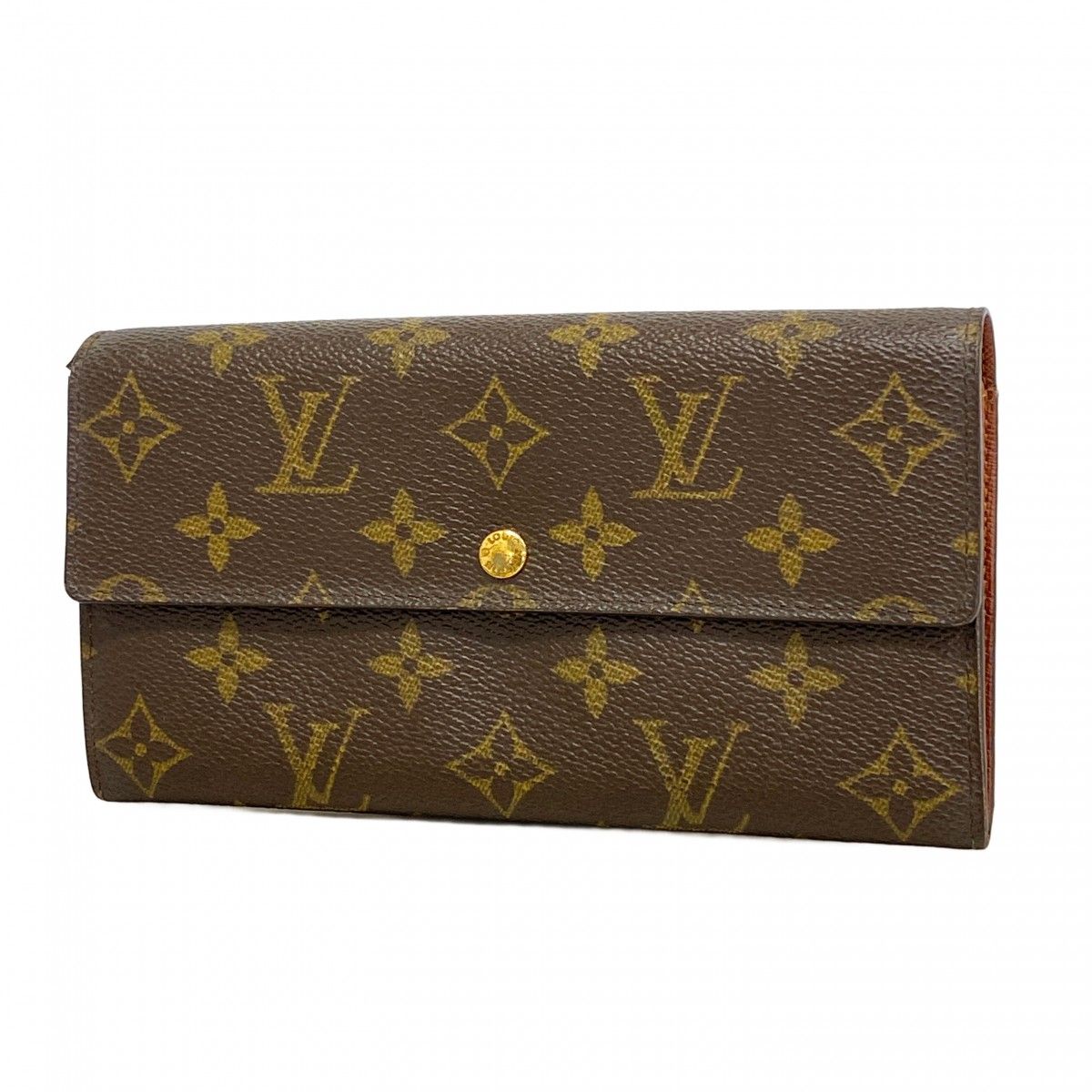Louis Vuitton Wallet Monogram Pochette Porte-Monnaie Cles Brown
