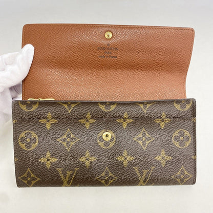 Louis Vuitton Wallet Monogram Pochette Porte-Monnaie Cles Brown — view 8