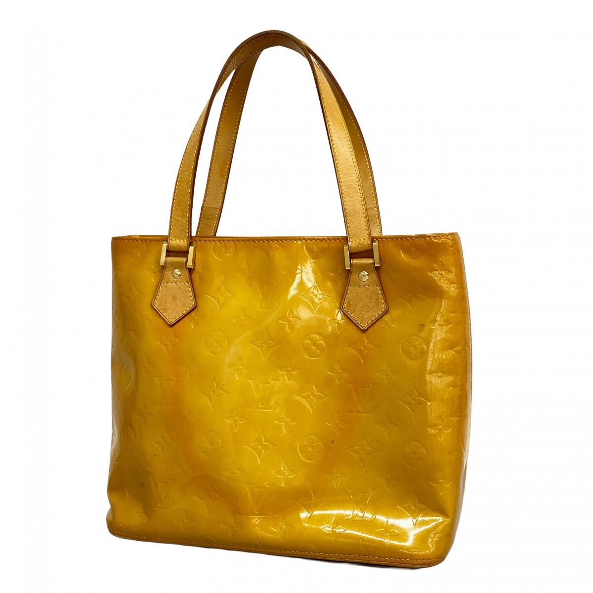Louis Vuitton Tote Vernis Houston Beige