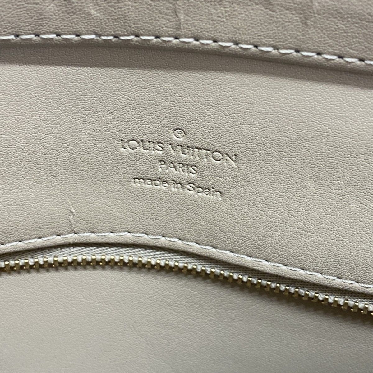 Louis Vuitton Tote Vernis Houston Beige — view 5