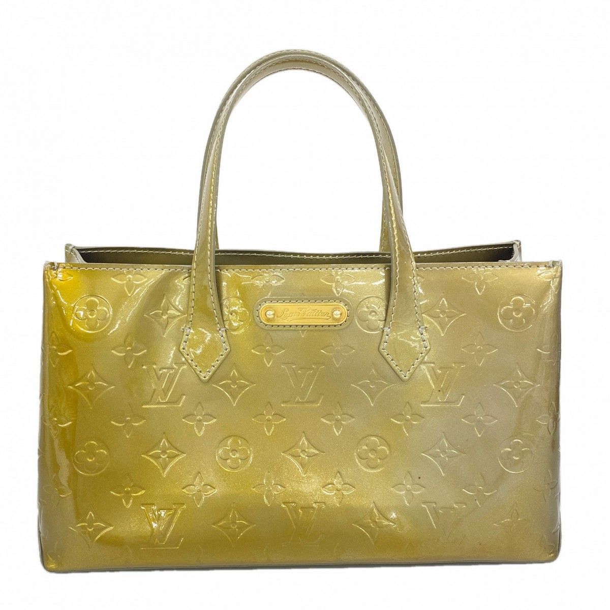 Louis Vuitton Handbag Vernis Wilshire PM Griard Deco