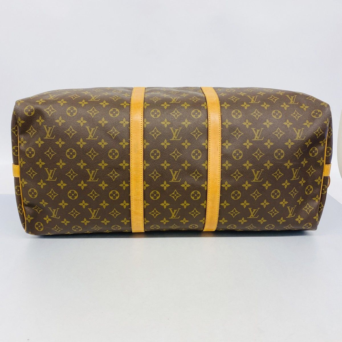 Louis Vuitton Boston Bag Monogram Keepall Bandouliere 60 Brown — view 3