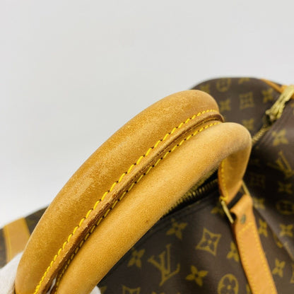 Louis Vuitton Boston Bag Monogram Keepall Bandouliere 60 Brown — view 9