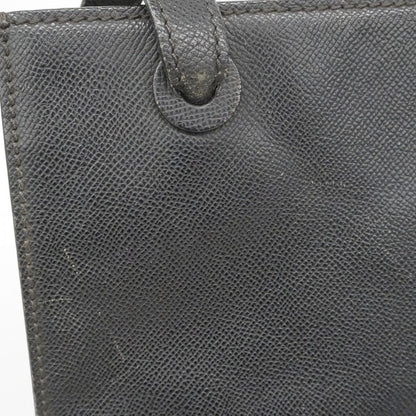Chanel Shoulder Bag Caviar Leather Black Gold — view 8