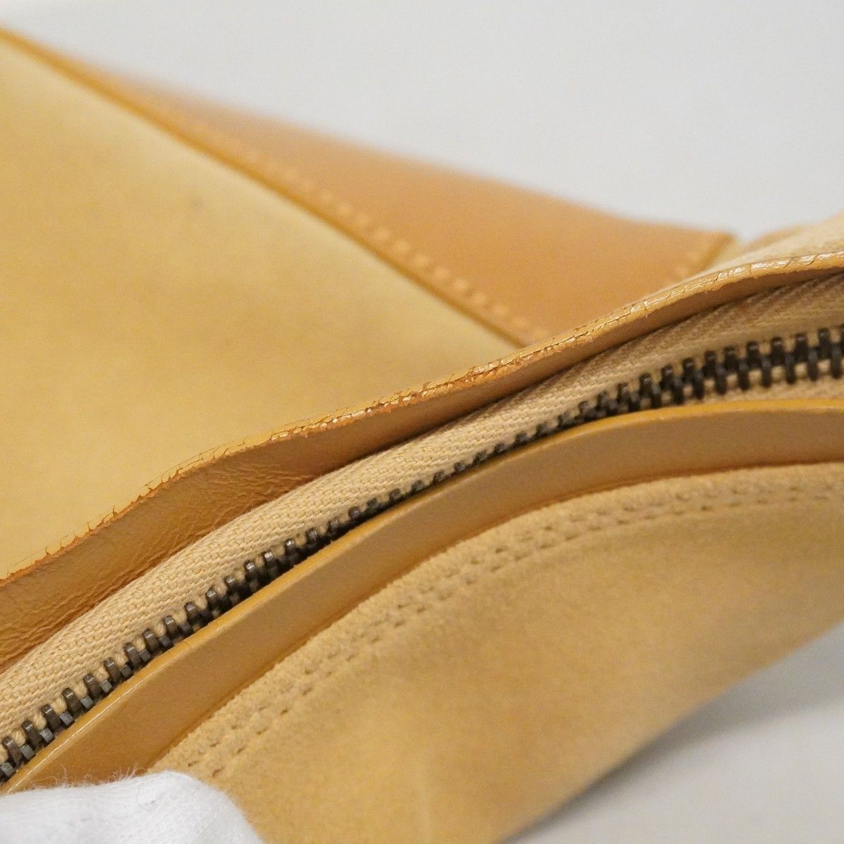 Gucci Shoulder Bag 001 Suede Leather Brown Silver — view 8