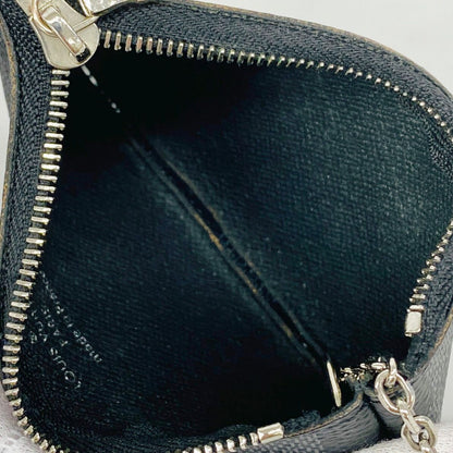 Louis Vuitton Coin Case Damier Graphite Pochette Cles Black — view 3