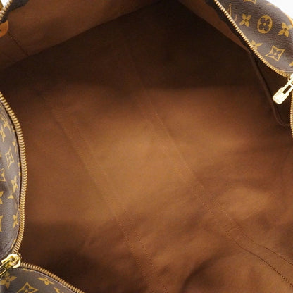 Louis Vuitton Boston Bag Monogram Keepall Bandouliere 60 Brown — view 4