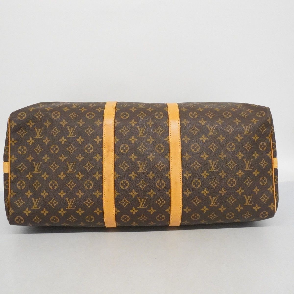 Louis Vuitton Boston Bag Monogram Keepall Bandouliere 60 Brown — view 3