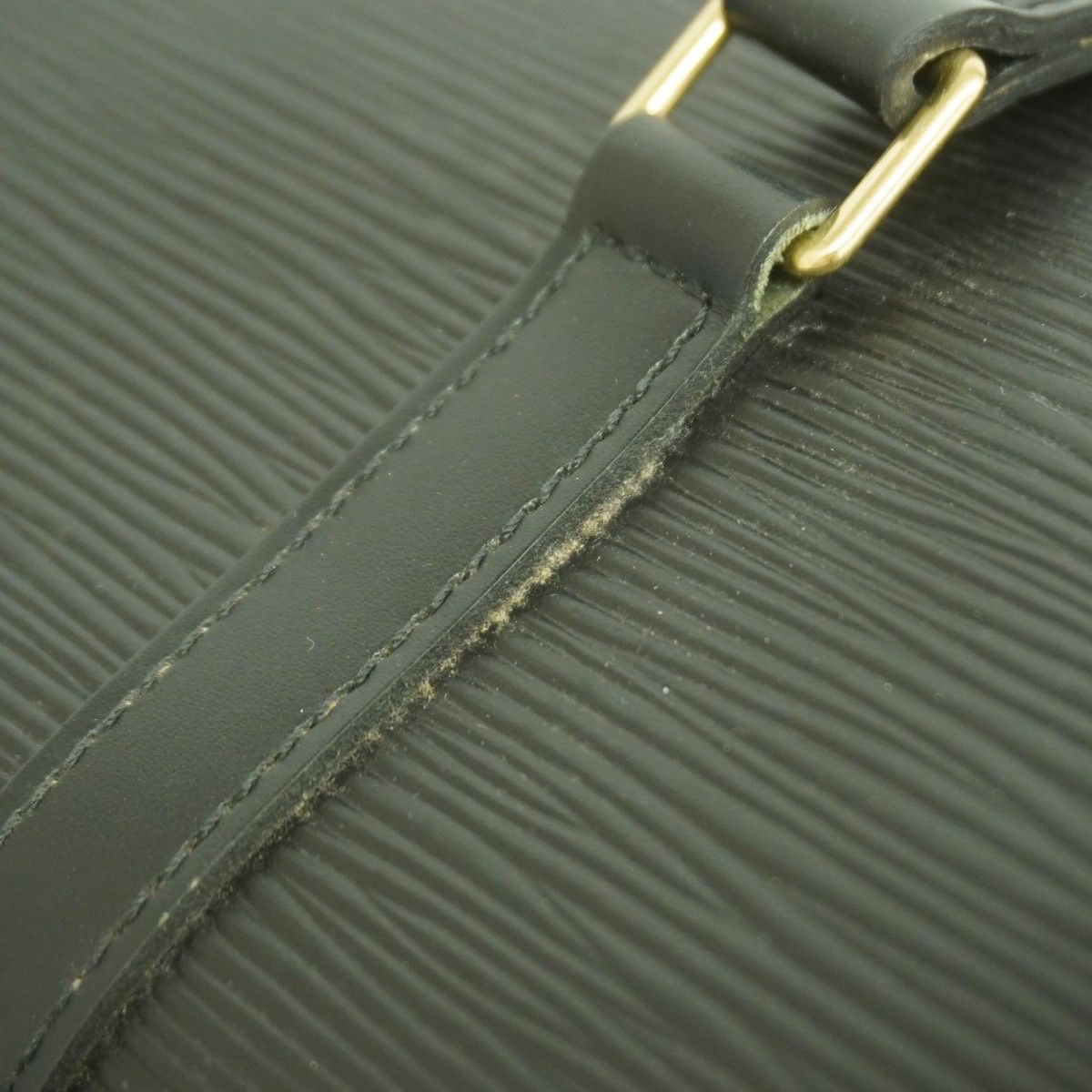 Louis Vuitton Handbag Epi Souflo Noir — view 7