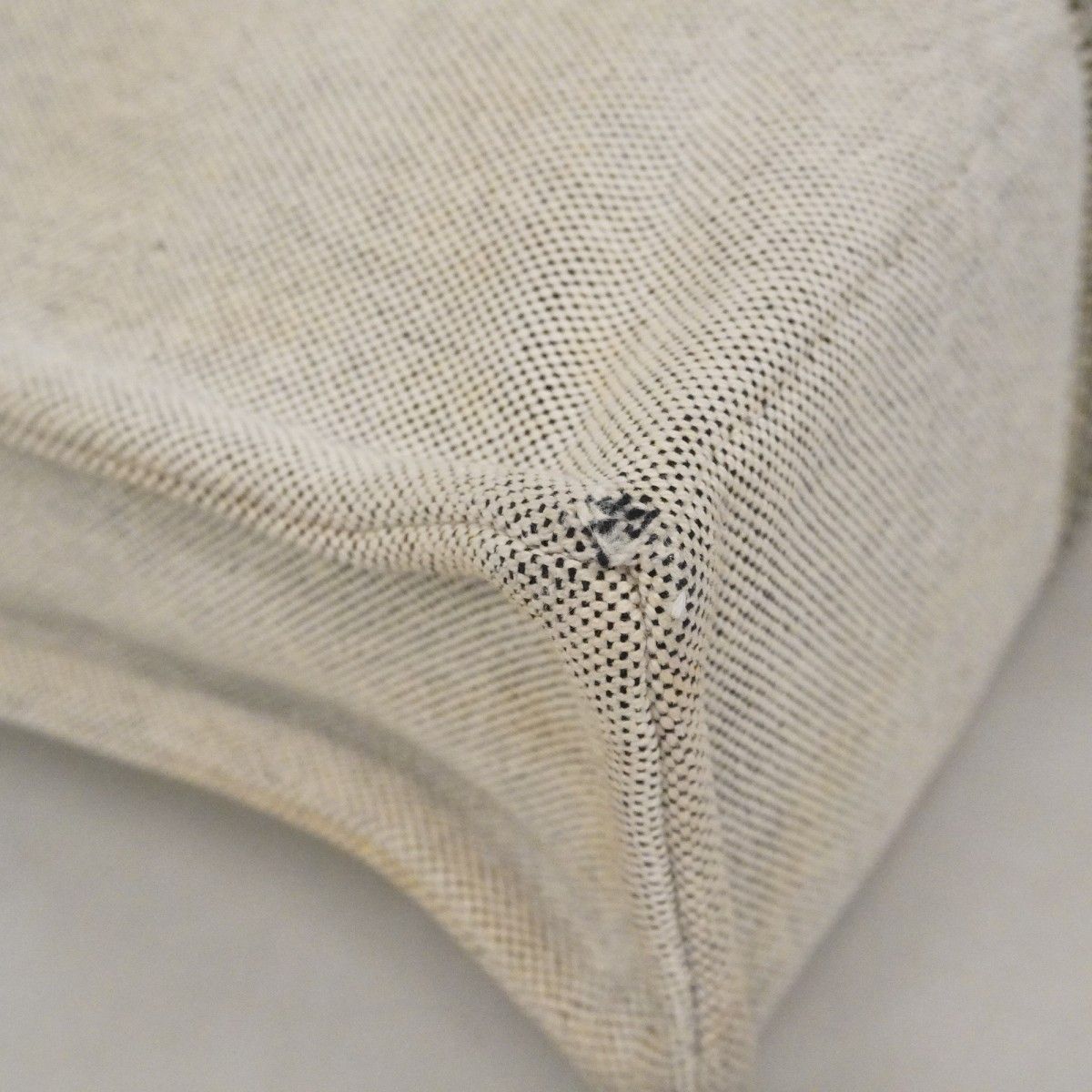 Hermes Tote New Fourre Tout MM Canvas Gray Silver — view 7