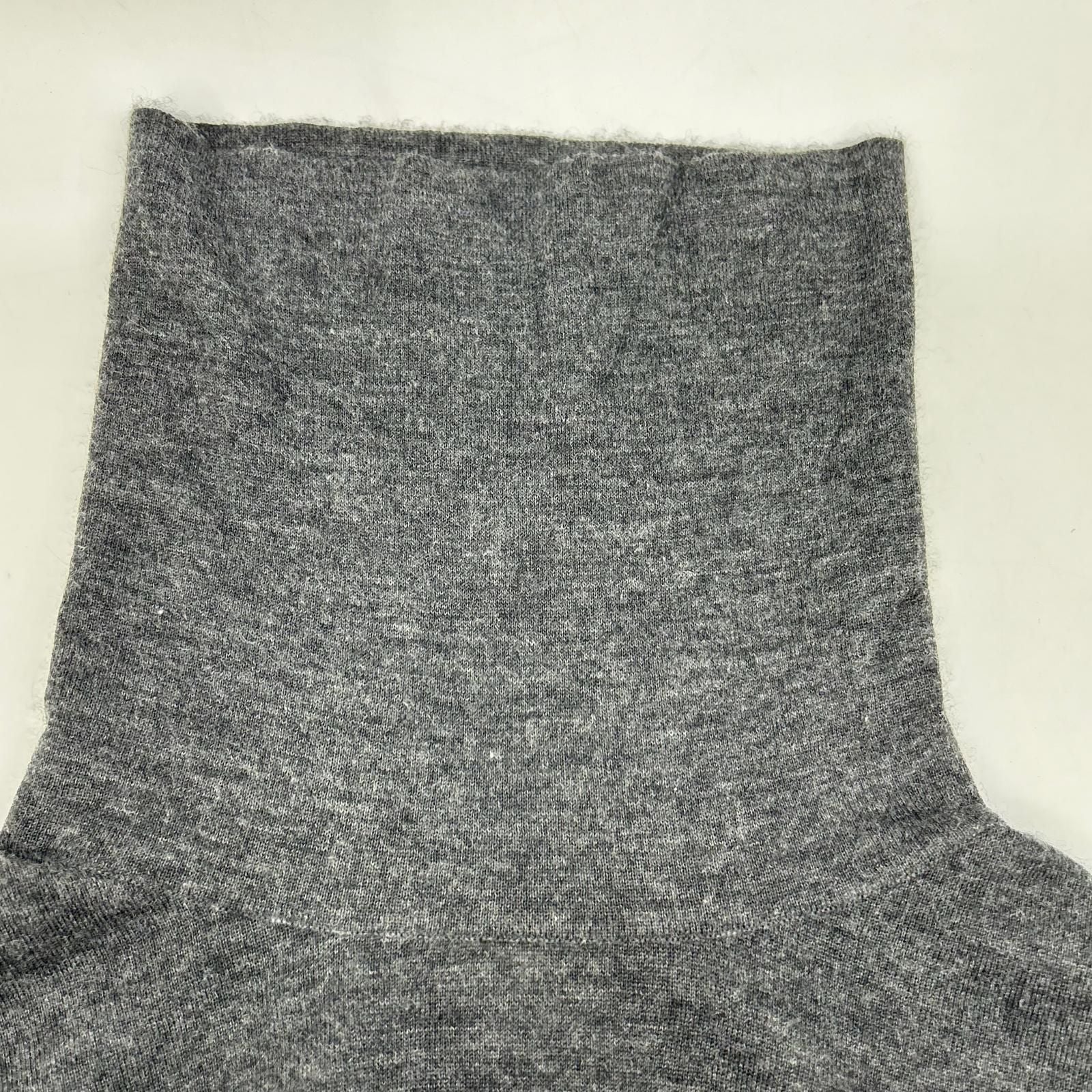 Hermes Charcoal Gray Cashmere 100 Turtleneck Knit Sweater — view 6