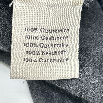 Hermes Charcoal Gray Cashmere 100 Turtleneck Knit Sweater — view 4