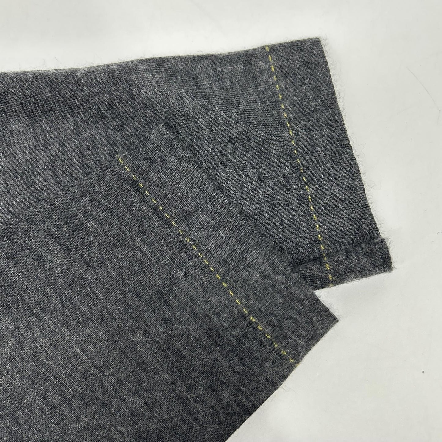 Hermes Charcoal Gray Cashmere 100 Turtleneck Knit Sweater — view 7