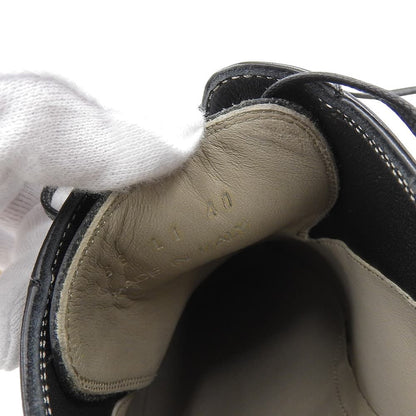 Dior Homme Outer Feather Plain Toe Shoes Black — view 6