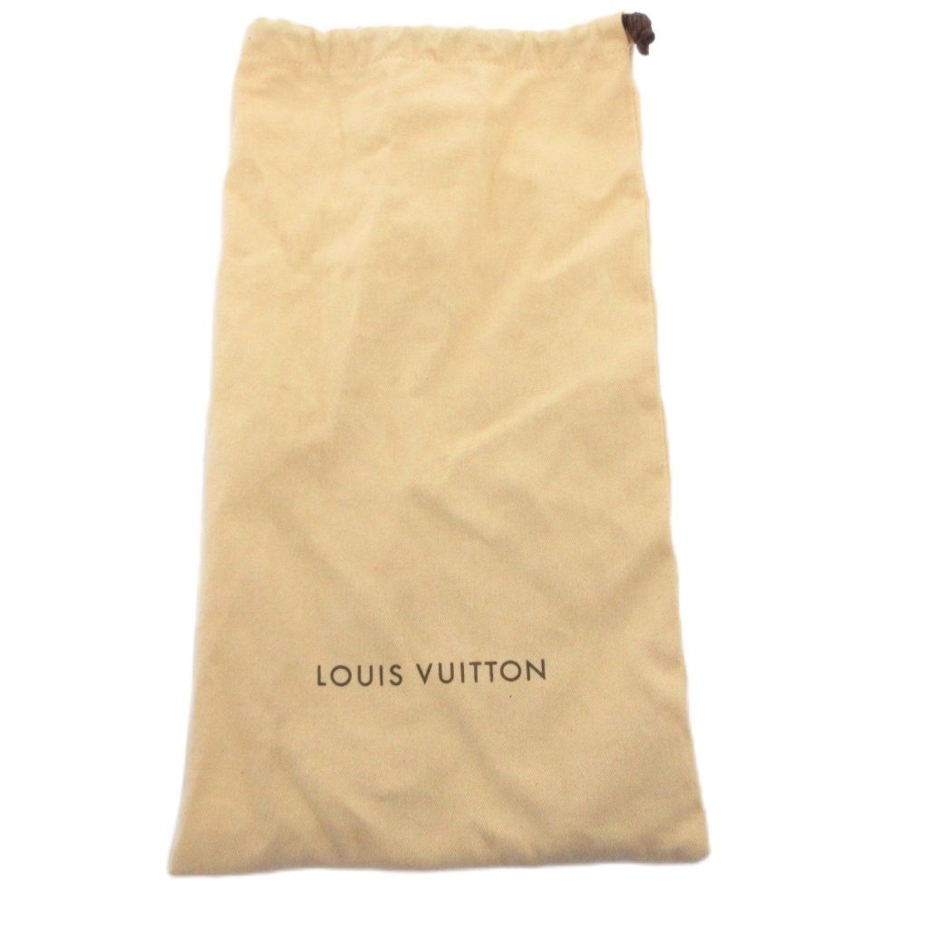 Louis Vuitton Sandals Flat Ribbon LV Logo Gold Color 36 Pink — view 8