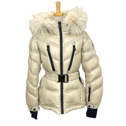Moncler Down Jacket Bernin Nylon Beige