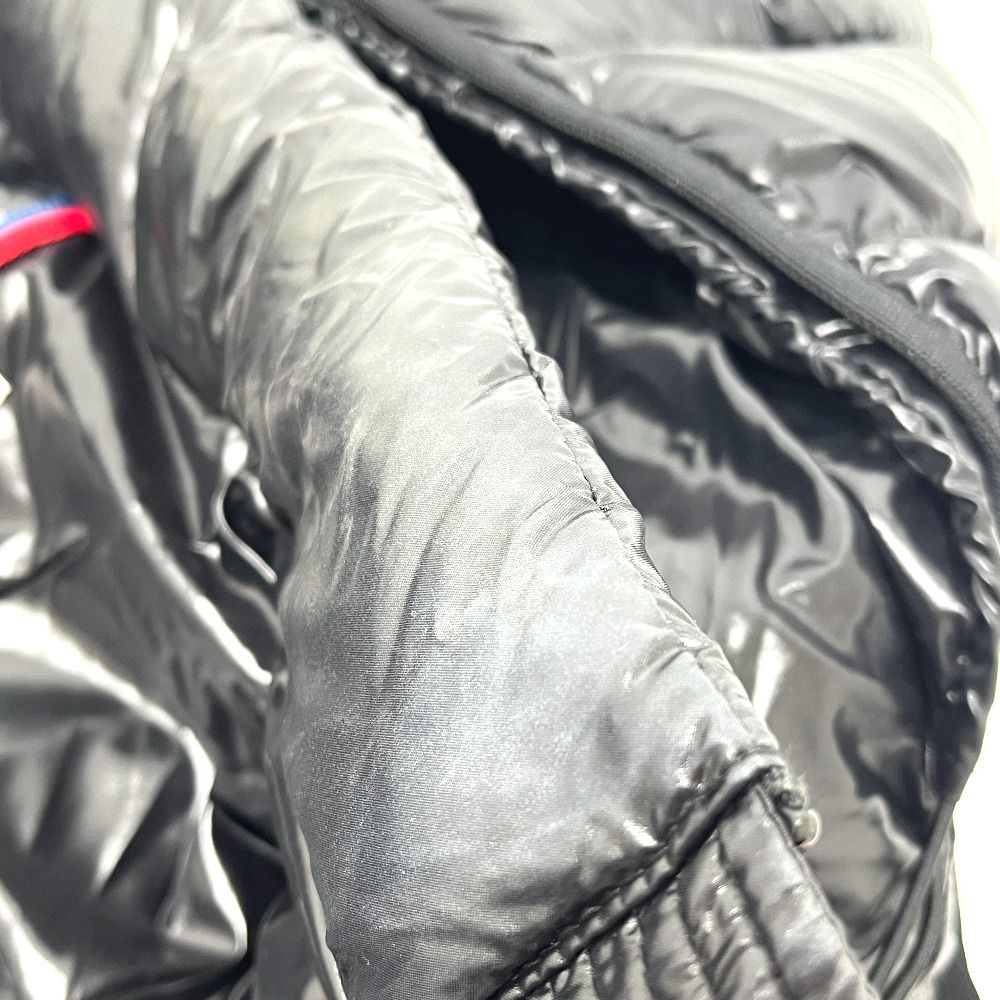 Moncler Down Jacket Moka Nylon 999 Black — view 6