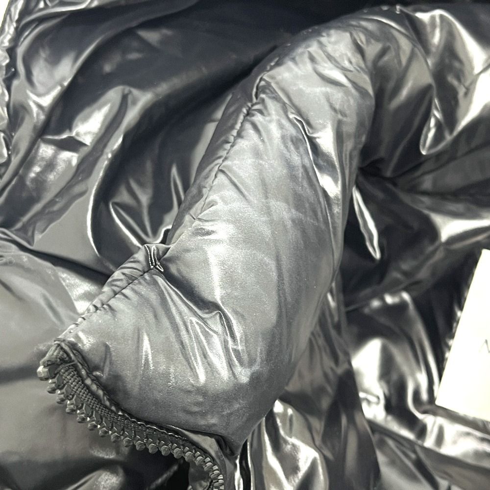 Moncler Down Jacket Moka Nylon 999 Black — view 5