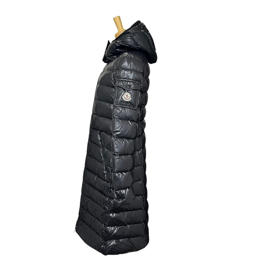 Moncler Down Jacket Moka Nylon 999 Black — view 2