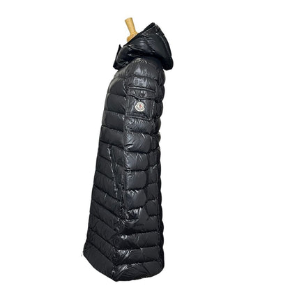 Moncler Down Jacket Moka Nylon 999 Black — view 2