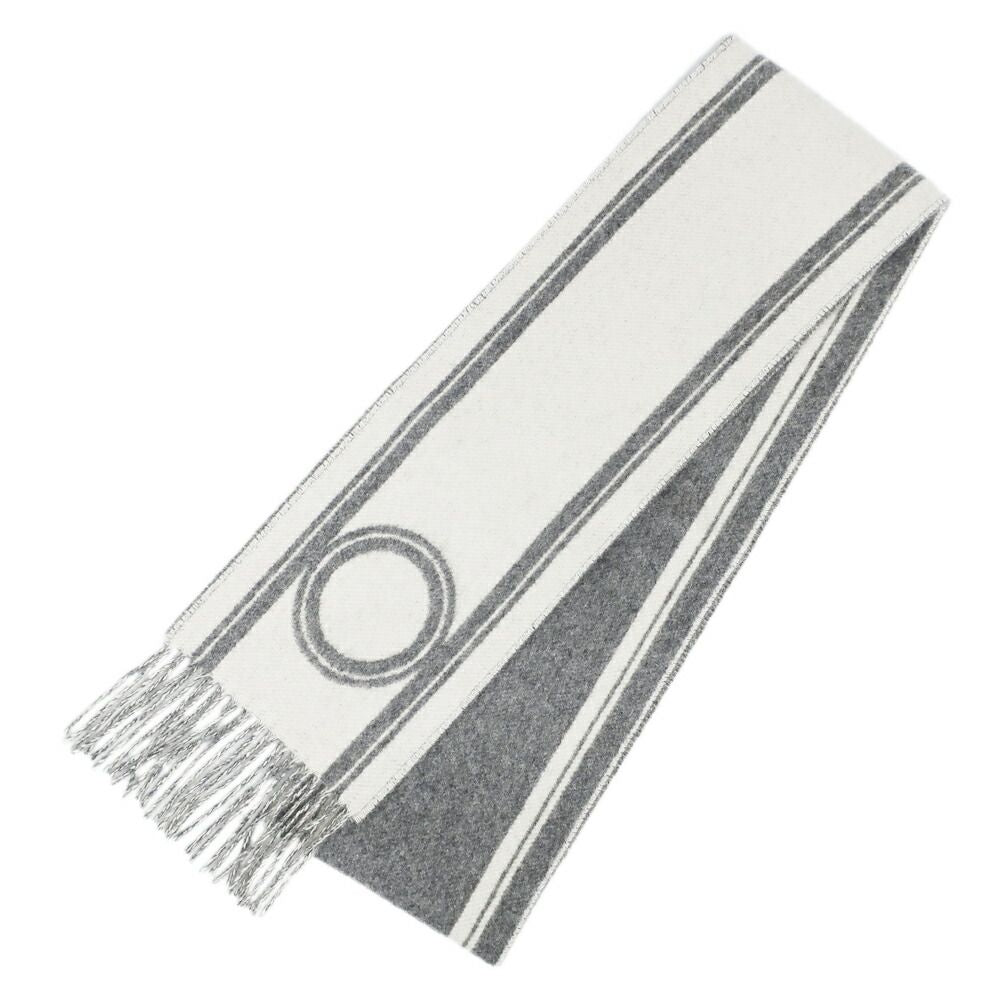 Hermes Heaven Scarf Band de Repo Cashmere Griff Flannel Yvoir Fringe Shawl