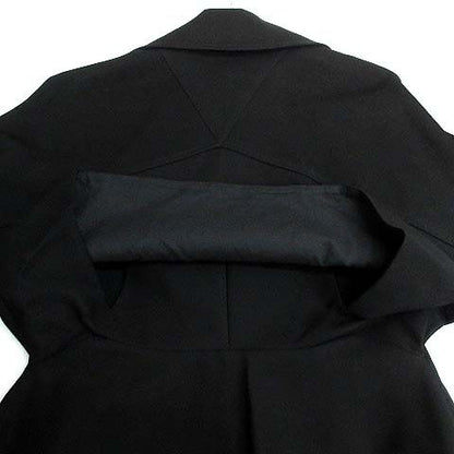 Bottega Veneta Long Trench Coat Triangle Buckle Black 36 — view 5