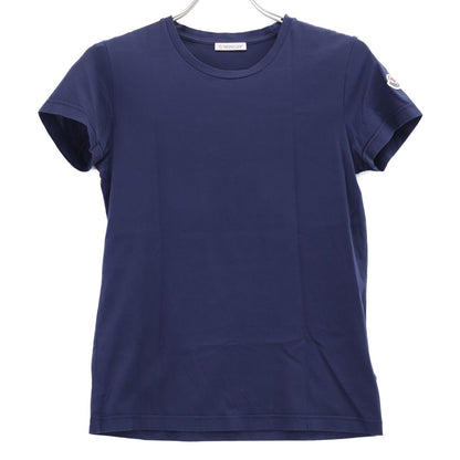 Moncler Mon Cles Navy Logo Short Sleeve Top XS