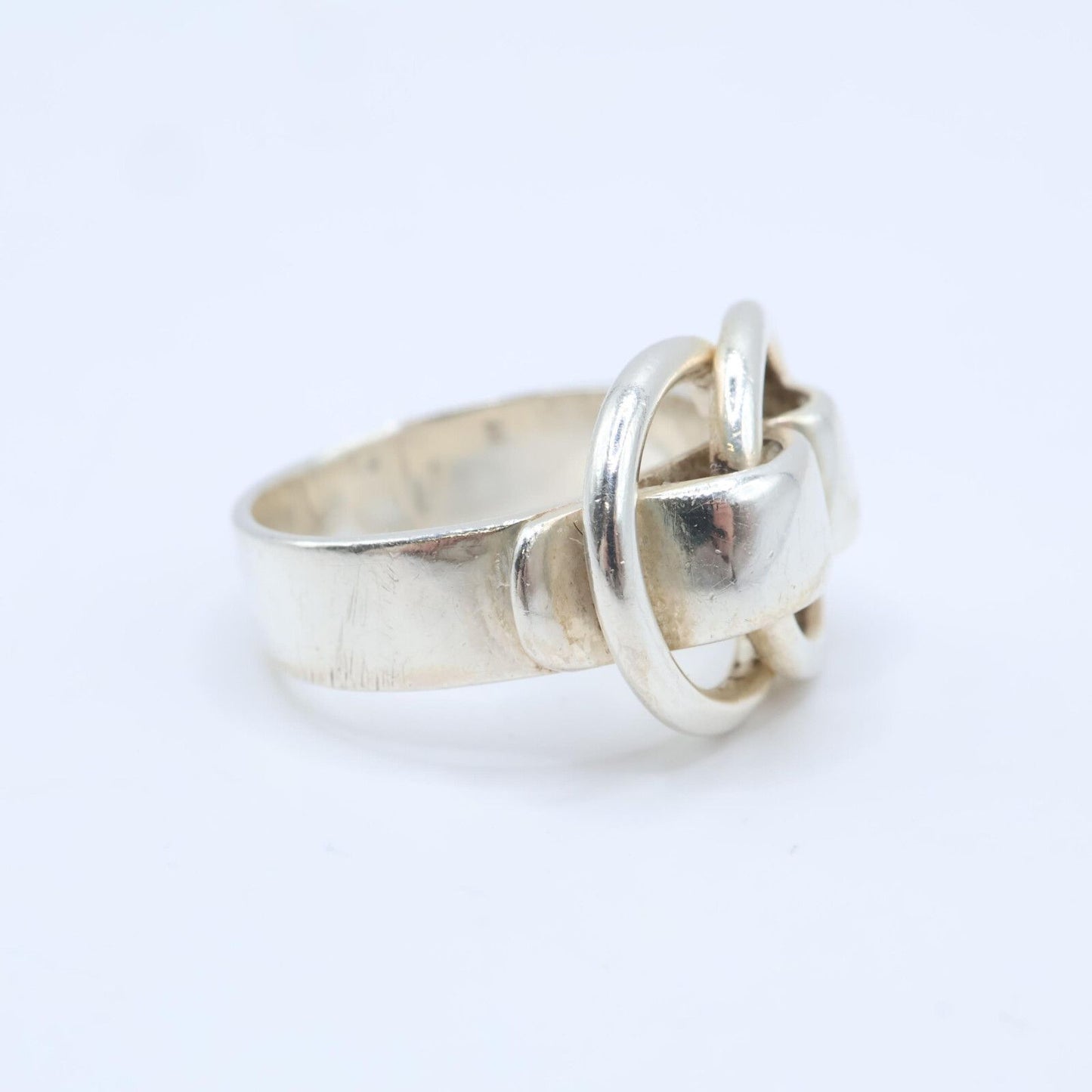Hermes Duzano Ring 49 925 Sterling Silver — view 4