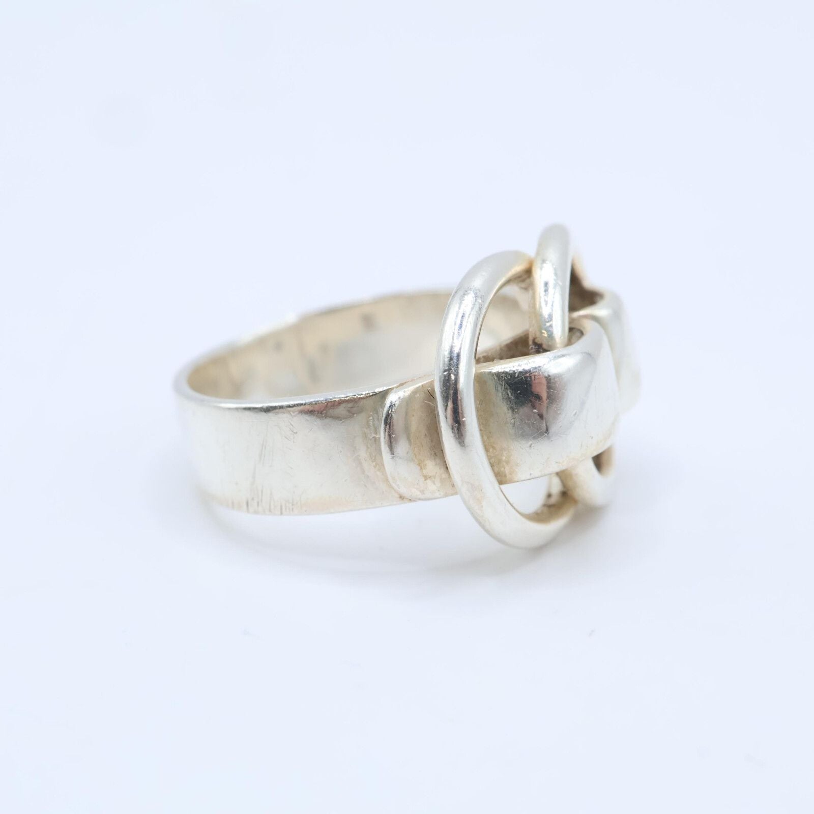 Hermes Duzano Ring 49 925 Sterling Silver — view 4