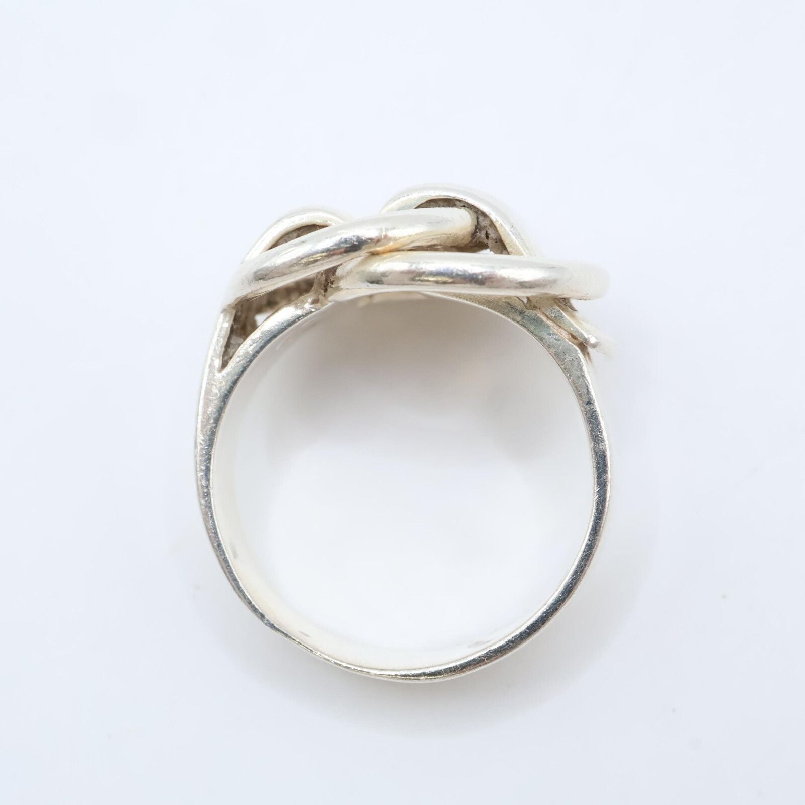 Hermes Duzano Ring 49 925 Sterling Silver — view 5