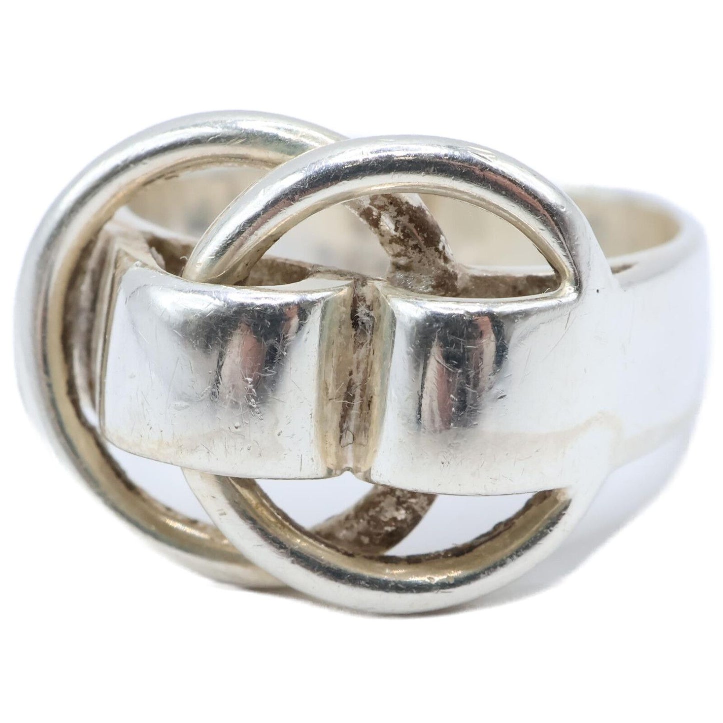 Hermes Duzano Ring 49 925 Sterling Silver