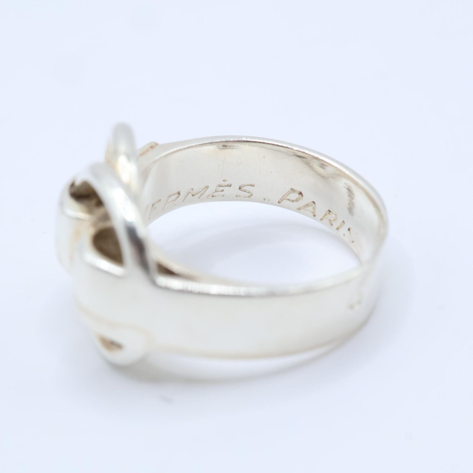 Hermes Duzano Ring 49 925 Sterling Silver — view 7