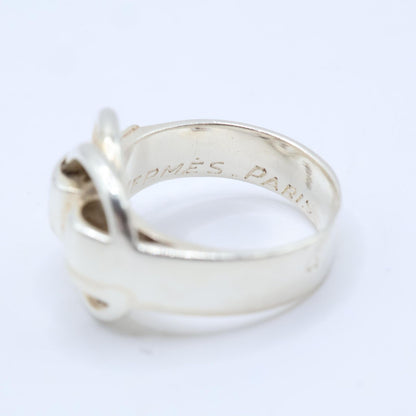 Hermes Duzano Ring 49 925 Sterling Silver — view 7
