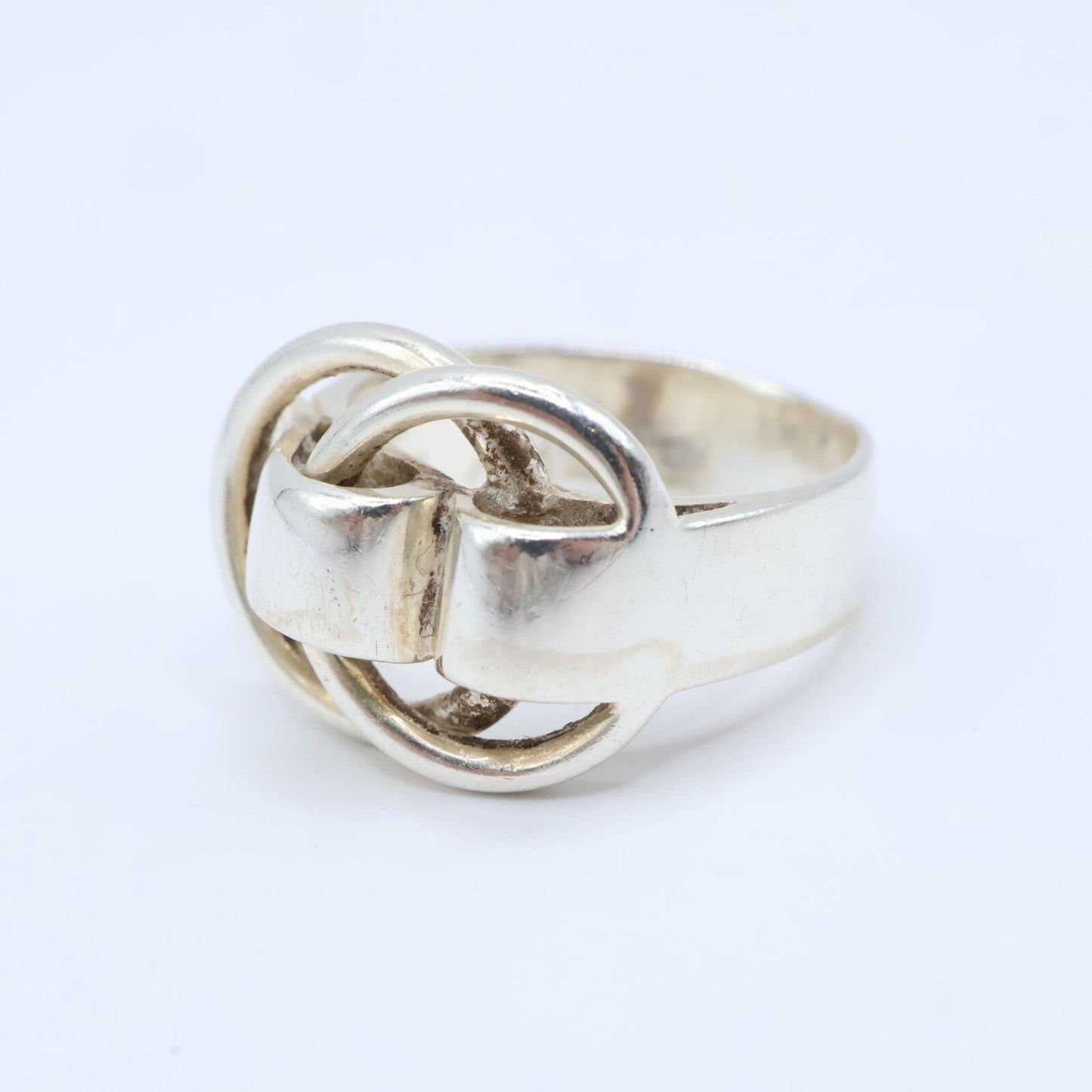 Hermes Duzano Ring 49 925 Sterling Silver — view 2