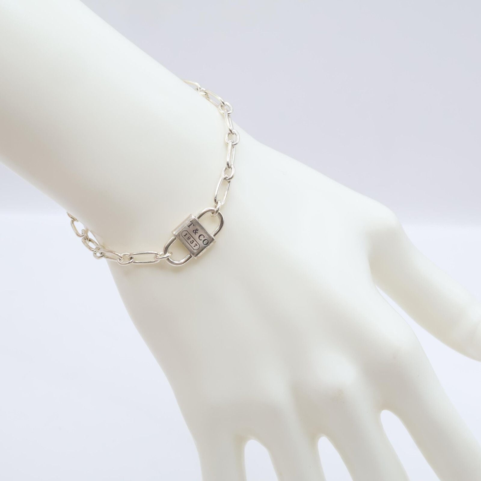 Tiffany & Co Small Double Lock Bracelet — view 8
