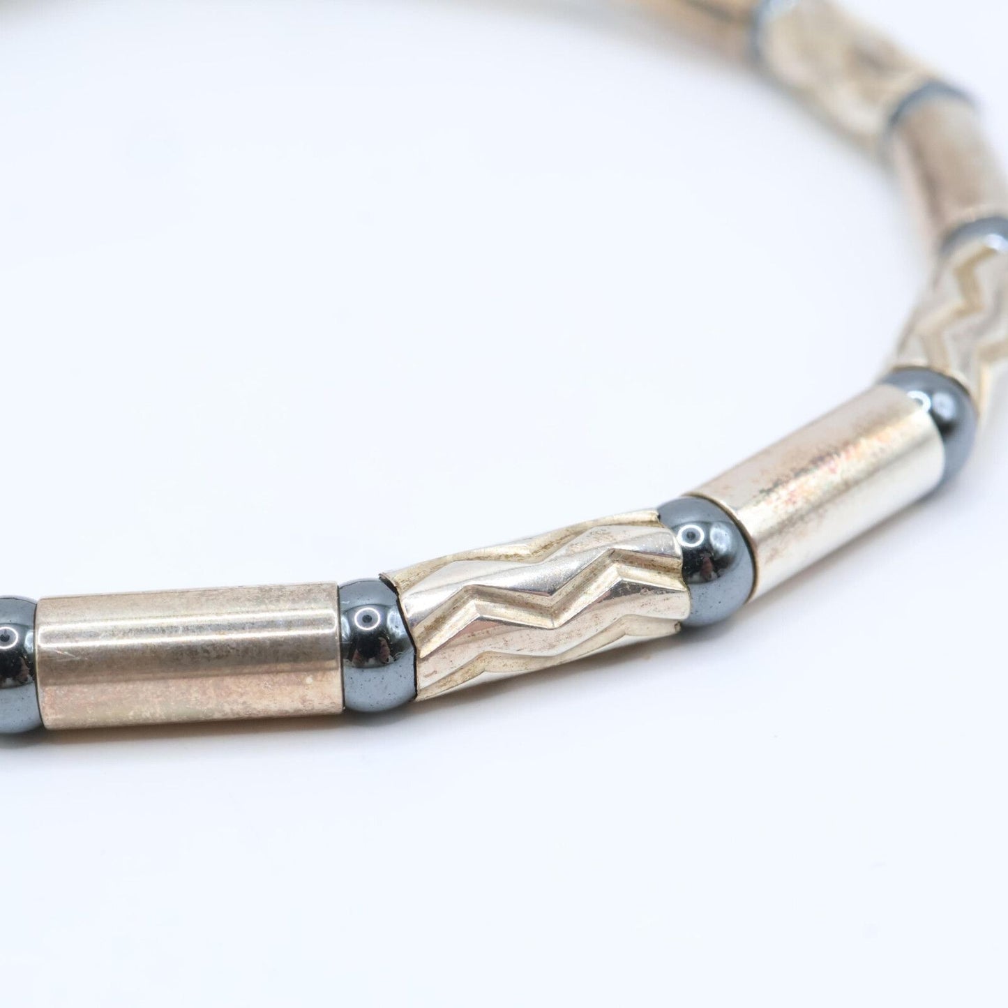 Tiffany & Co Aztec Zigzag Bracelet 925 Sterling Silver — view 2