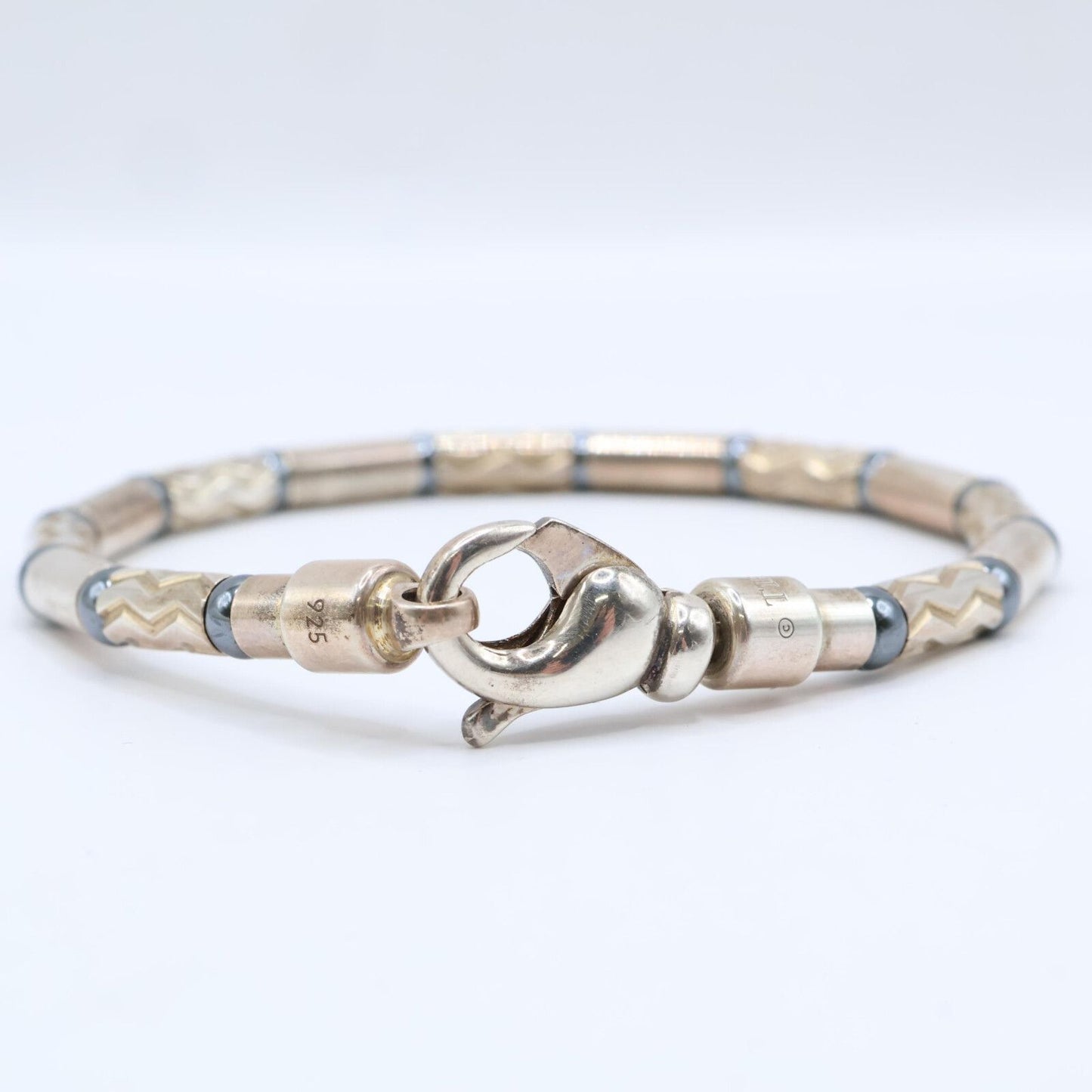 Tiffany & Co Aztec Zigzag Bracelet 925 Sterling Silver — view 4