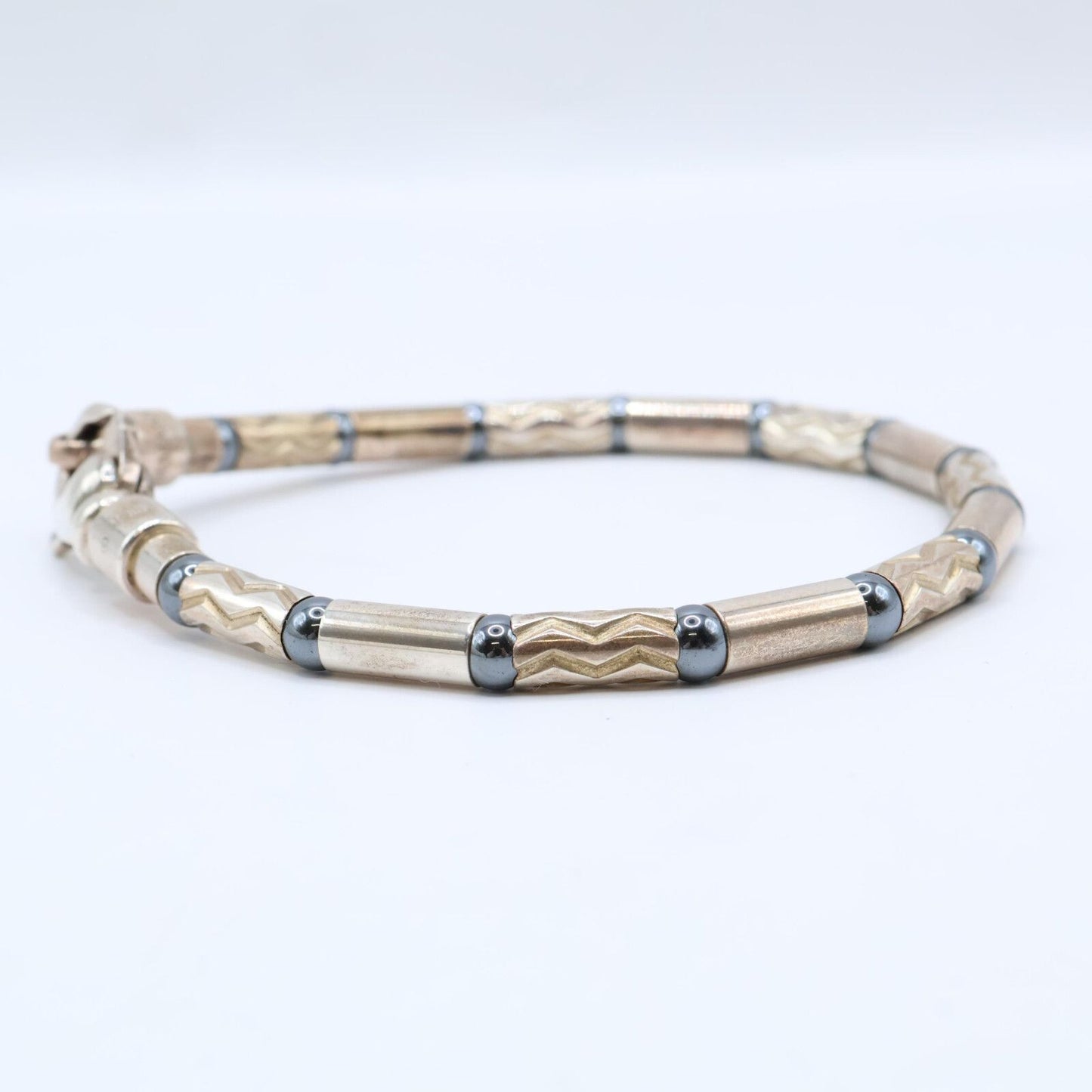 Tiffany & Co Aztec Zigzag Bracelet 925 Sterling Silver — view 3