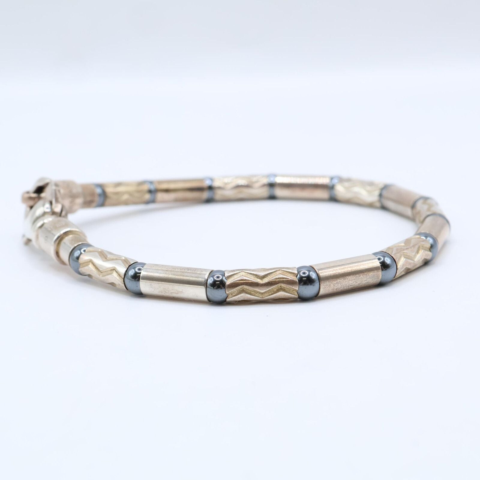Tiffany & Co Aztec Zigzag Bracelet 925 Sterling Silver — view 3