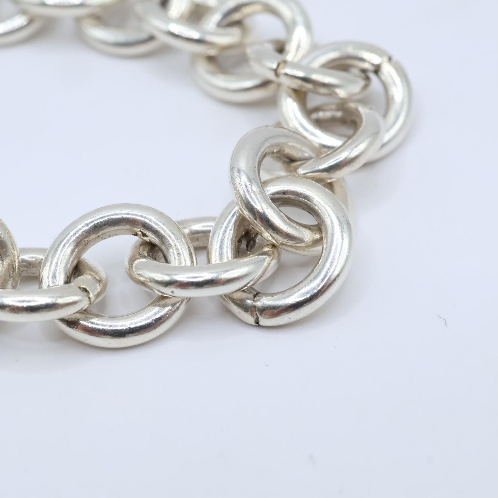 Tiffany & Co Heart Tag Bracelet 925 Sterling Silver — view 3