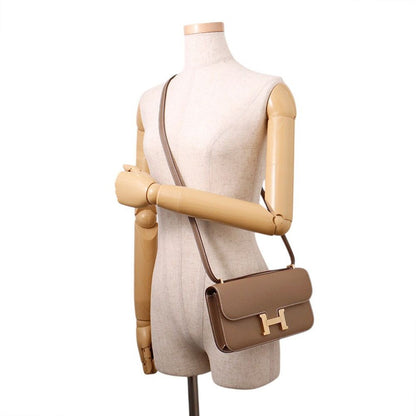 Hermes Constance Elan Miroir Etoupe Matte Champagne Gold Epsom — view 5