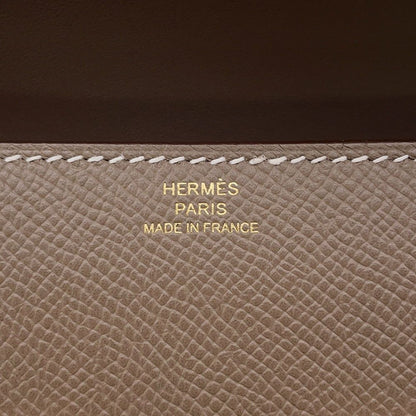 Hermes Constance Elan Miroir Etoupe Matte Champagne Gold Epsom — view 7
