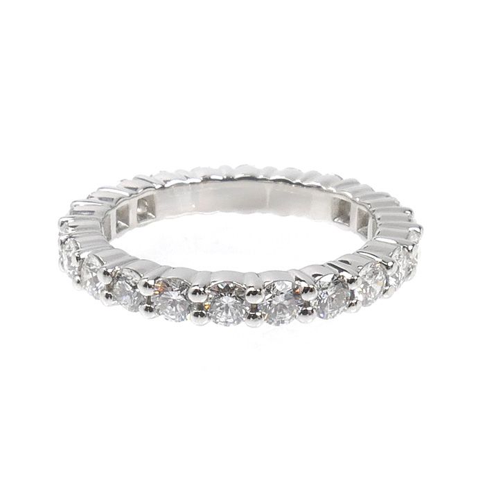 Harry Winston Prong Set Full Eternity Ring Diamond — view 3