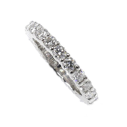 Harry Winston Prong Set Full Eternity Ring Diamond — view 2
