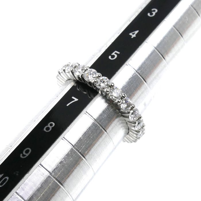 Harry Winston Prong Set Full Eternity Ring Diamond — view 6