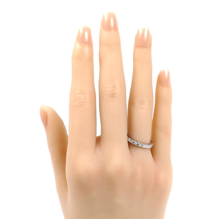 Harry Winston Prong Set Full Eternity Ring Diamond — view 7