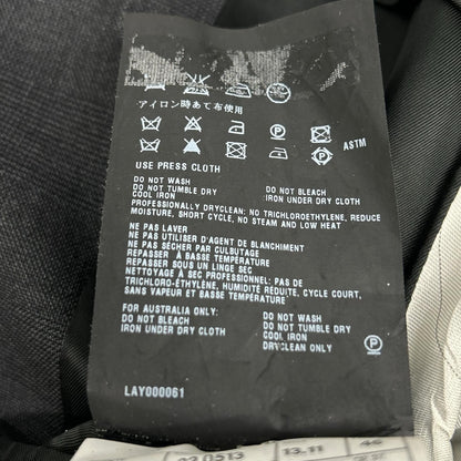 Prada 32 Dark Gray Tailored Jacket Straight Pants 76 cm — view 9