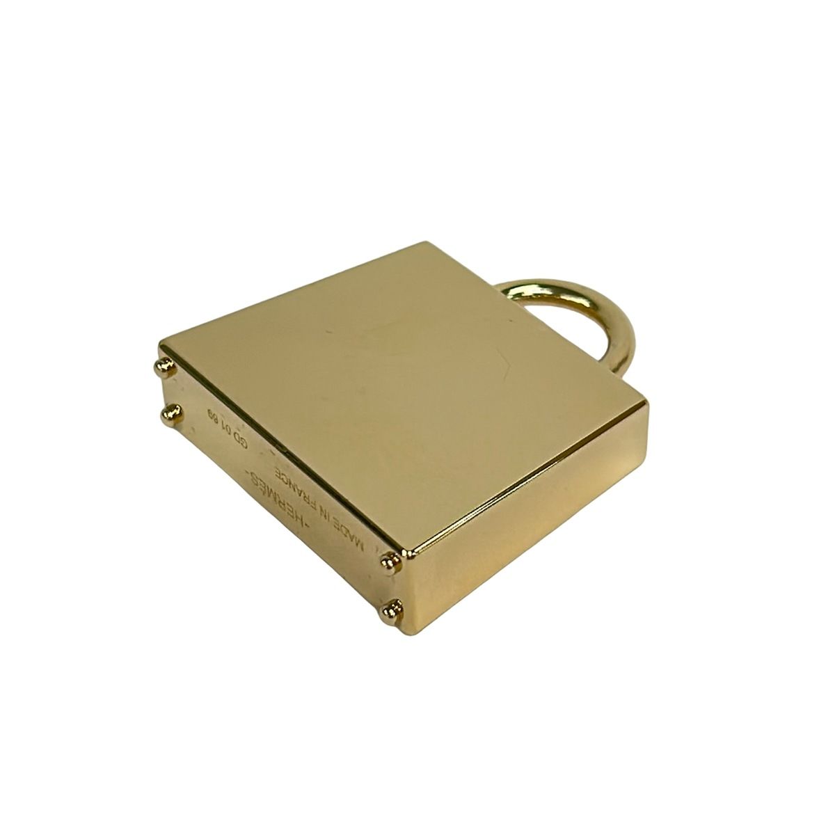 Hermes Pendant Top Curiosity Black Gold Kelly — view 2
