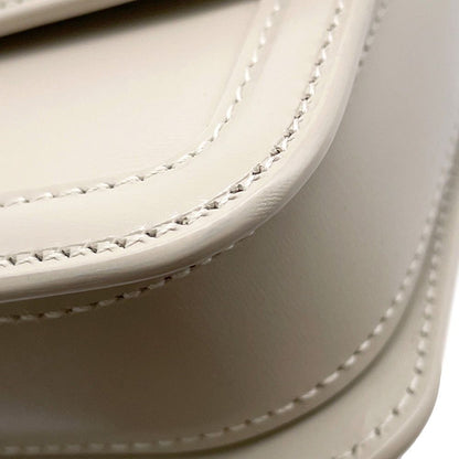 Saint Laurent Paris Shoulder Bag Solferino Small Satchel Leather White — view 9
